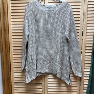 Elegant Beige Crew Neck Sweater